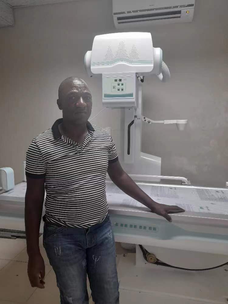 Our Perlove Dynamic FPD radiography and fluoroscopy System PLD6000 has been installed in Namibia