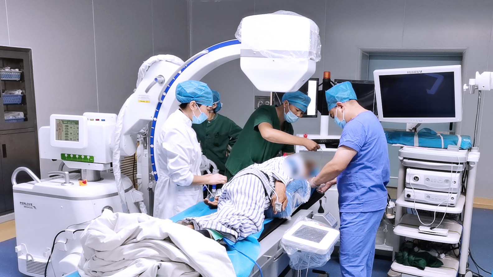 【Clinical Case】ERCP + EST with Interventional Therapy C-arm Assisted 