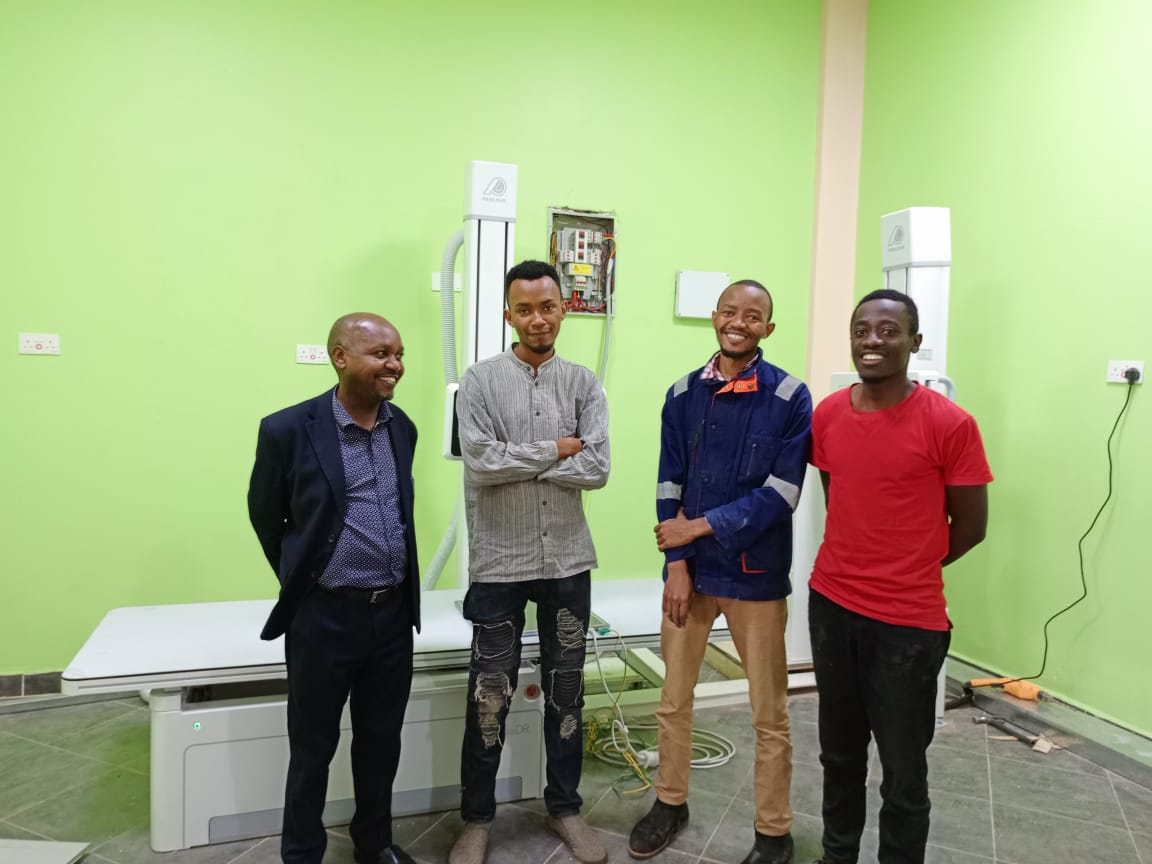 Successful installation of the PLD7900H Digital Radiography System in Kenya! 🎉