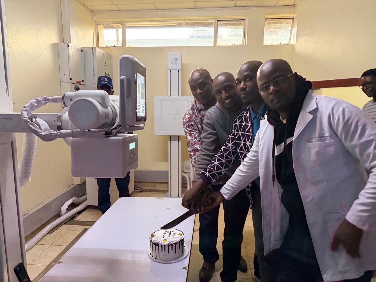 Successful first installation of the PLD7900 Fluoroscopy X-Ray at Kisii Hospital for the MOH Project!
